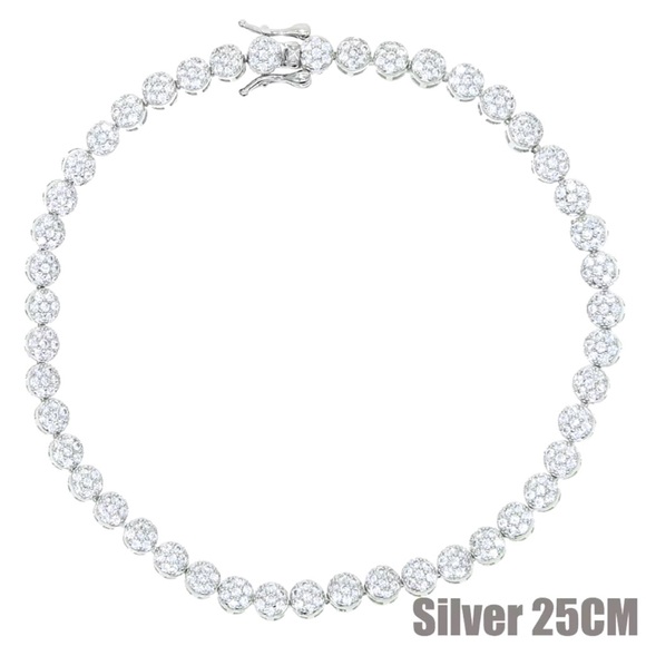 Circle Zircon Rhinestone Anklet! - Picture 3 of 3